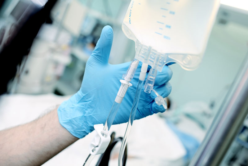 an image of a IV sedation bag for dentistry.